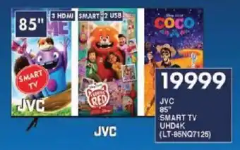 President Hyper JVC 85" SMART TV UHD4K offer