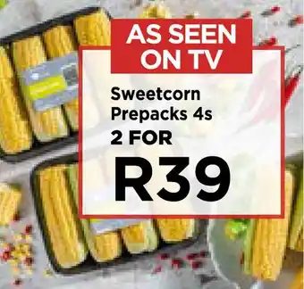 Food Lover's Market Sweetcorn Prepacks 4s offer