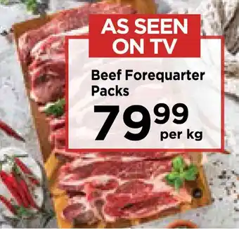 Food Lover's Market Beef Forequarter Packs offer