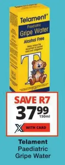 Checkers Telament Paediatric Gripe Water offer