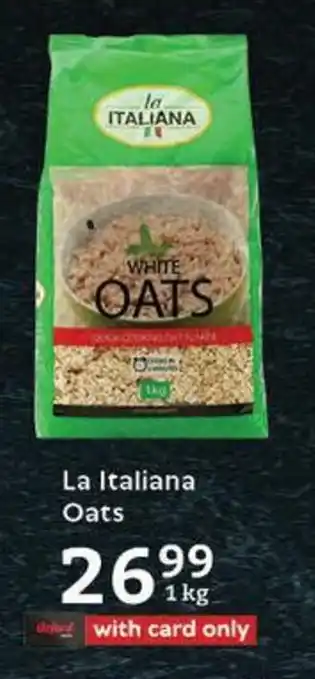 Oxford Freshmarket La Italiana Oats offer