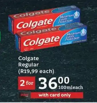 Oxford Freshmarket Colgate Regular offer