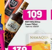 KWV Wild Africa Cream-750ml
