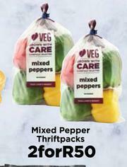 Food Lover's Market Mixed Pepper Thriftpacks-For 2 offer
