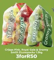 Food Lover's Market Cripps Pink, Royal Gala & Granny Smith Econopacks-For 3 x 1.5Kg offer
