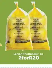 Food Lover's Market Lemon Thriftpacks-For 2 x 1Kg offer