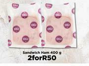 Food Lover's Market Sandwich Ham-For 2 x 400g offer