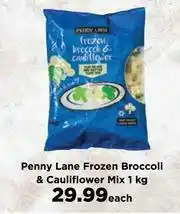 Food Lover's Market Penny Lane Frozen Broccoli & Cauliflower Mix-1Kg Each offer