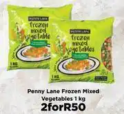 Food Lover's Market Penny Lane Frozen Mixed Vegetables-For 2 x 1Kg offer