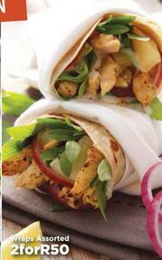 Food Lover's Market Wraps Assorted-For 2 offer
