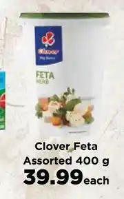 Food Lover's Market Clover Feta Assorted-400g Each offer