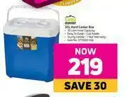 Builders Warehouse Camp Master 30L Hard Cooler Box offer