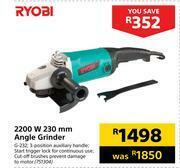 Builders Warehouse Ryobi 2200W 230mm Angle Grinder offer