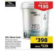 Builders Warehouse Fired Earth 20L New Coat offer