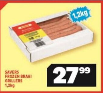 Usave Savers Frozen Braai Grillers 1.2kg offer