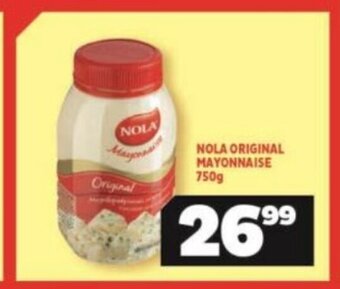 Usave Nola Original Mayonnaise 750g offer