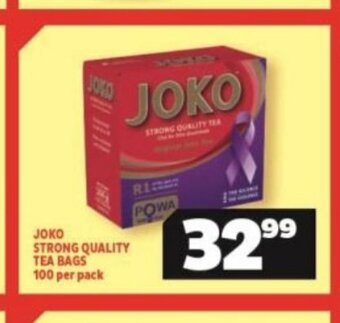 Usave Joko Strong Quality Tea Bags 100 per pack offer