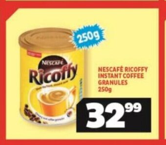 Usave Nescafe Ricoffy Instant Coffee Granules 250g offer