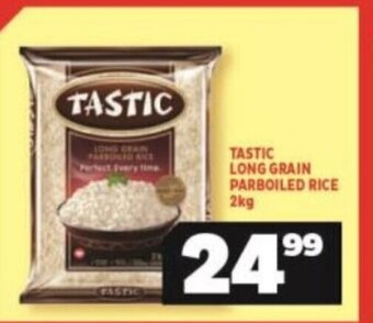 Usave Tastic Long Grain Parboiled Rice 2kg offer