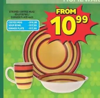 Usave Stiped Coffee Mug offer