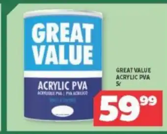 Great Value Acrylic PVA 5L