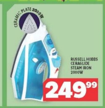 Russell Hobbs Ceraglide Steam Iron 2000W
