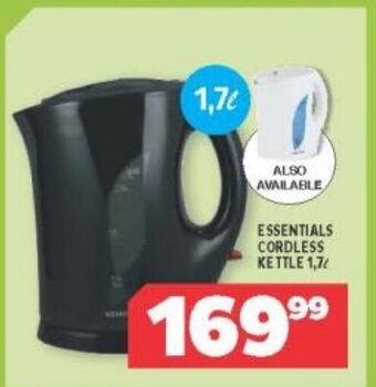Usave Essentials Cordless Kettle 1.7L offer