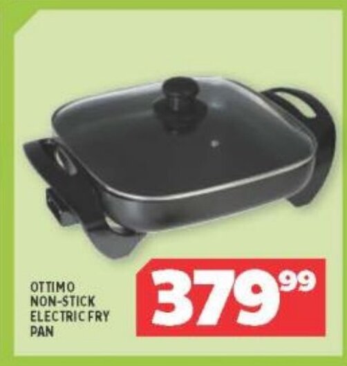 Ottimo NonStick Electric Fry Pan offer at Usave