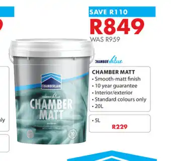 Chamberlain ChamberValue Chamber Matt 20L offer