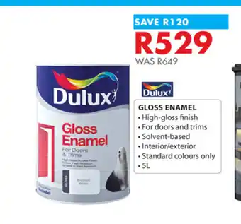 Dulux Gloss Enamel Solvent Based 5L