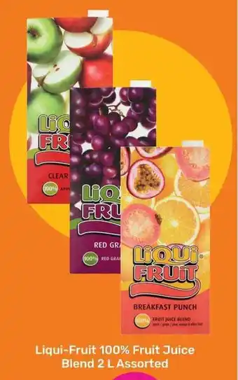 Game Liqui-Fruit 100% Fruit Juice Blend 2L Assorted offer