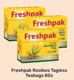 Game Freshpak Rooibos Tagless Teabags 80s offer