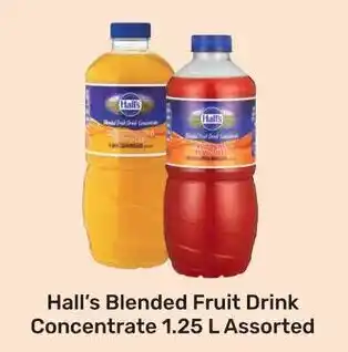 Game Hall's Blended Fruit Drink Concentrate 1.25L Assorted offer