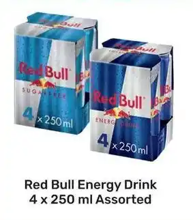 Game Red Bull Energy Drink 4 x 250 ml Assorted offer