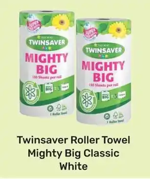 Game Twinsaver Roller Towel Mighty Big Classic White offer