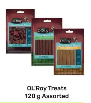 Game OL'Roy Treats 120g Assorted offer