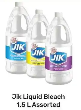 Game Jik Liquid Bleach 1.5L Assorted offer