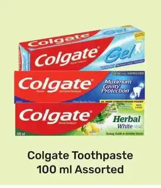 Game Colgate Toothpaste 100 ml Assorted offer