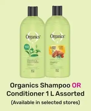 Game Organics Shampoo OR Conditioner 1 L Assorted offer