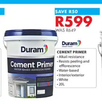 Chamberlain Duram Cement Primer Water Based 20L offer