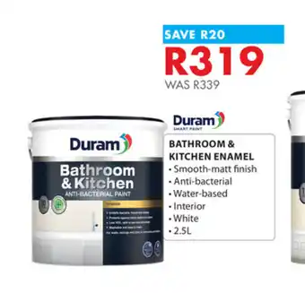 Chamberlain Duram Bathroom & Kitchen Enamel Water Based 2.5L offer