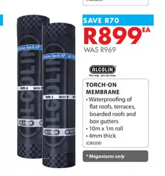 Chamberlain Alcolin Torch-On Membrane offer