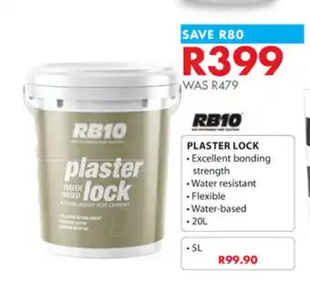 Chamberlain RB10 Plaster Lock 20L offer