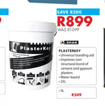 Plasterkey Water Based 25L