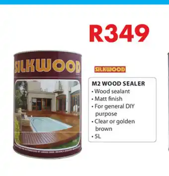 Chamberlain Silkwood M2 Wood Sealer 5L offer