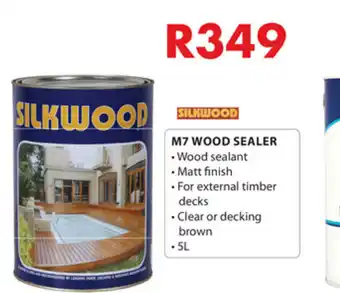 Chamberlain Silkwood M7 Wood Sealer 5L offer