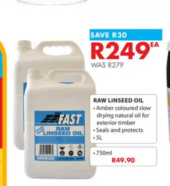 Raw Linseed Oil 5L