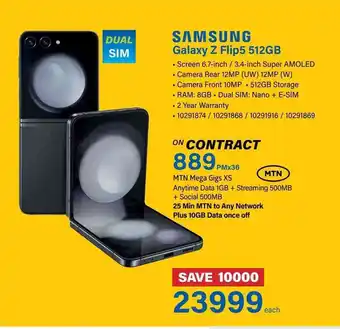 Incredible Connection SAMSUNG Galaxy Z Flip5 512GB offer