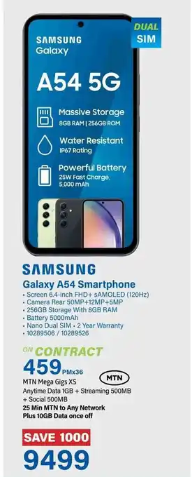 Incredible Connection SAMSUNG Galaxy A54 Smartphone offer