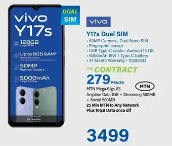 Vivo Y17s Dual SIM